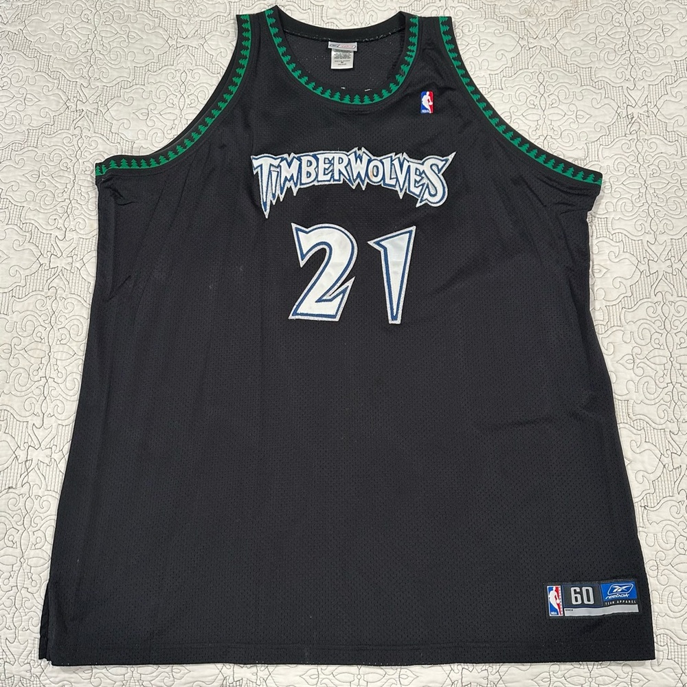Authentic Timberwolf Jersey. Kevin Garnett!